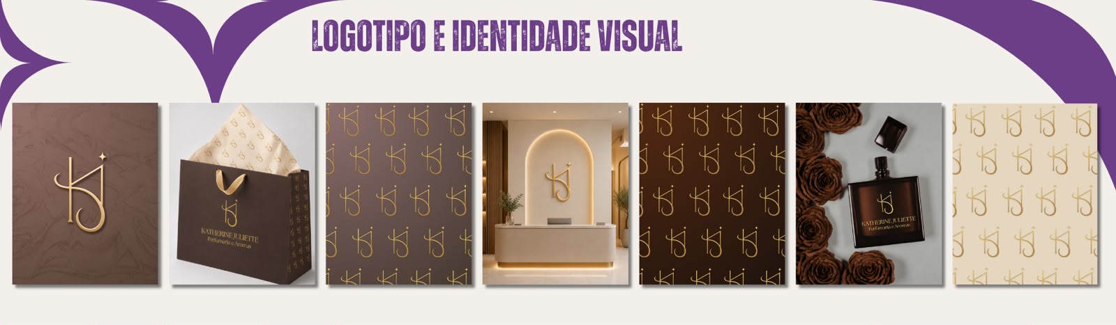 Logotipo e Identidade Visual — portfólio La Design Gráfico
